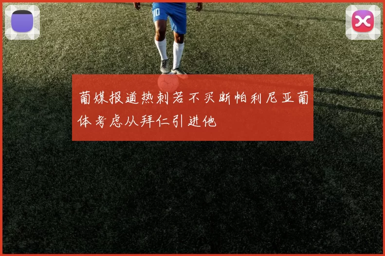 葡媒报道热刺若不买断帕利尼亚葡体考虑从拜仁引进他